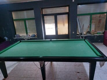 yoga mat baku: Bilyard/Pool masası - Klassik yaşıl örtüklü bilyard masası - 6 cib — 2