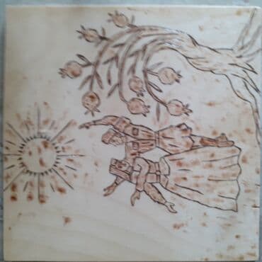 əl ilə çəkilmiş rəsimlər: Yağlı boya ilə əl işləri və ağacdan olan əl işləri — 30