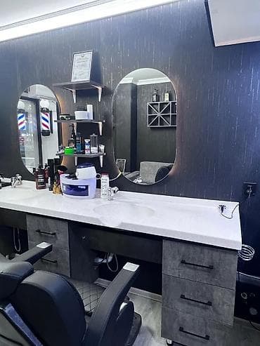 salon maları: Kişi salonu üçün tam avadanlıq paketi - 2 iş yeri üçün geniş bleyad — 2