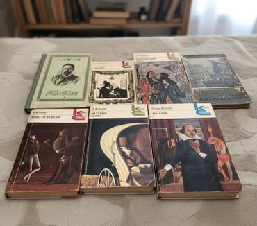 Klassik ədəbiyyat toplaması – rus və dünya müəllifləri Dəstdə olan