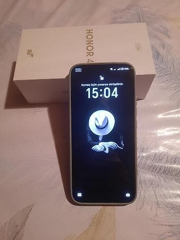 redmi 6 ekran: Honor 400 Lite, 256 GB, rəng - Bej, Barmaq izi — 2