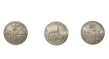 gumus pullar: 5 Rubl, 1989 il, Nikel, Vəziyyəti: Əla — 2