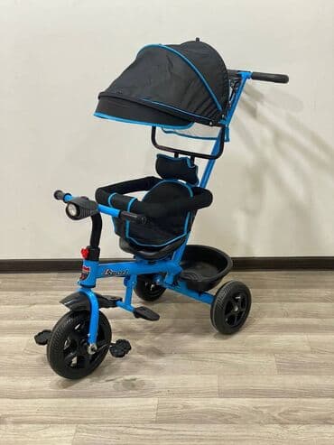 1 3 yaşlı uşaqlar üçün üçtəkərli velosipedlər: Uşaqlar üçün üçtəkərli velokolyaskalar 1-5 yaş üçün tam uyğun — 3