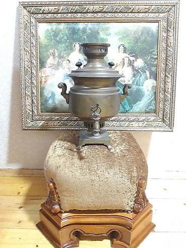 İşlənmiş Od Samovar, 5 l, Pulsuz çatdırılma