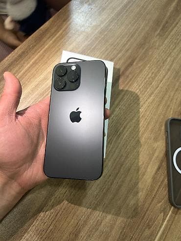 iphone nauşnik: IPhone 14 Pro Max, 128 GB, Space Gray, Barmaq izi, Face ID — 7