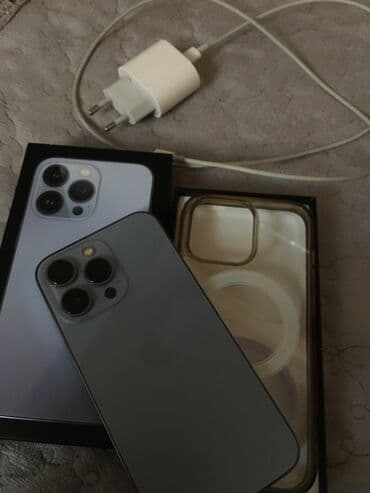 Apple iPhone: IPhone 13 Pro, 128 GB, Göy, Face ID