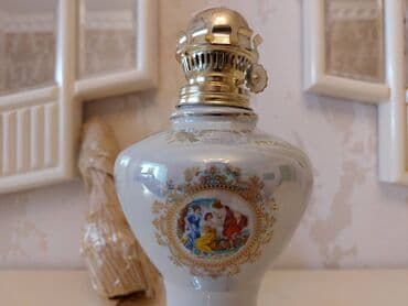 antik ewyalar: Lampa (Kerasin) Madonna kerasin lampasi, Chexiya istehsalidir — 3