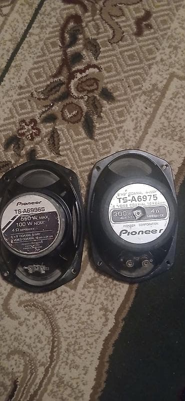 Бытовая техника: Pioneer avtomobil akustikası – 6x9 və 6x8 oval koaksial dinamiklər — 4