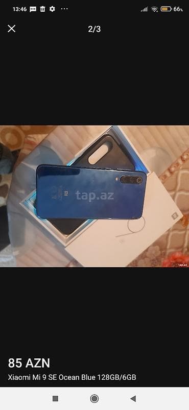 iphone 2 ci el: Xiaomi Mi 9 SE, 128 GB, 
 Barmaq izi — 2