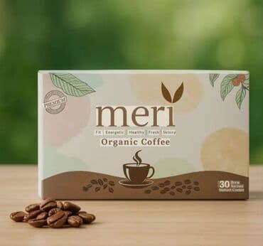 Вода: Meri Organic Coffee – premium orqanik qəhvə - Tərkib: 100% orqanik — 4