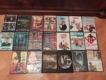 Velosiped ehtiyyat hissələri: 1 штука -50 гяпик. Диски с фильмами. Есть еще видеокассеты с — 4