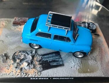 сфинкс купить: Коллекционная модель ZAZ-965A blue 1962 James Bond serie - Goldeneye — 12