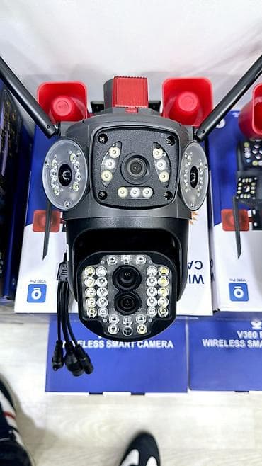 smart 9: 4 kamera Wireless Smart Camera – açıq məkan üçün ağıllı təhlükəsizlik — 1