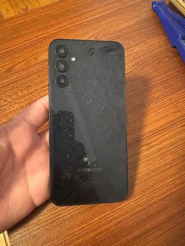 iphone x kreditle satisi: Samsung Galaxy A14, rəng - Qara, Barmaq izi — 5
