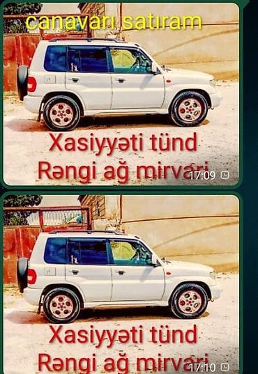 Ağ mirvari rəngli kompakt yolsuzluq avtomobili (5 qapılı, sərt