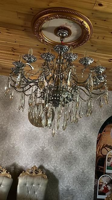 lisdurlar: Çılçıraq, 10 və daha çox lampa, Metal — 1