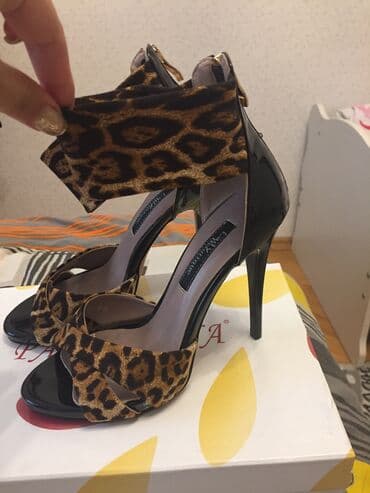 босоножки 27 размера: Размер: 37, цвет - Коричневый, Новый — 2