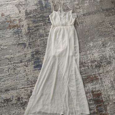 буквы из пенопласта на свадьбу: Zara sarafan ağ rəngli Yeni etiketi ile — 3