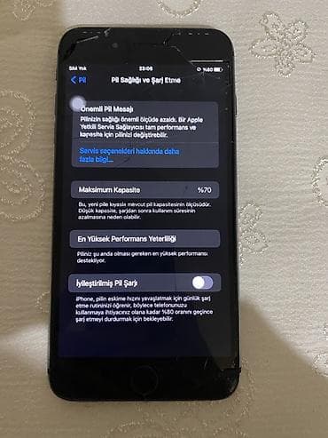 13 pro 2 ci el: IPhone 8 Plus, 64 GB, Qara, Barmaq izi — 2
