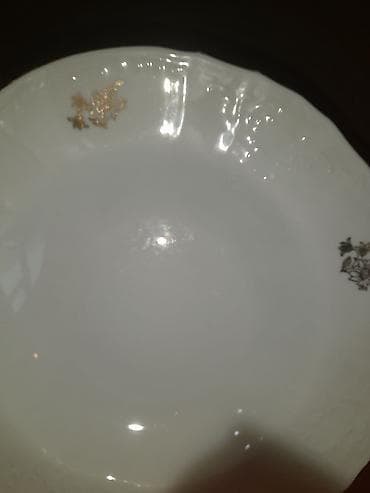 Qab-qacaq və mətbəx ləvazimatları: Boşqablar, rəng - Ağ, Farfor — 2