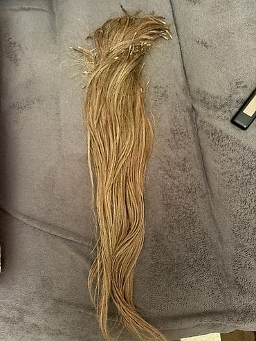 100 qram sac: Qaynaq saçlar, Təbii — 3