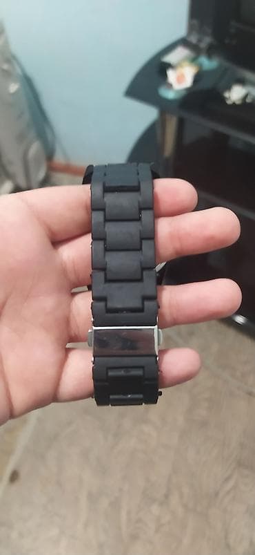 3d saatlar: Qol saatı, Emporio Armani, rəng - Qara — 3
