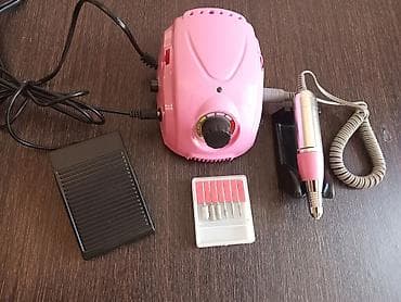 elektrikli əl alətləri: Manikür üçün elektrikli frez aparatı – tam set - Rəng: çəhrayı - — 2