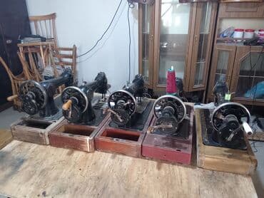 maşın ucun monitor: Tikiş maşını Chayka, İşlənmiş,Mexaniki, 2 saplı Ünvandan götürmə — 1