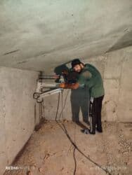 qapi ucun setkalar: Beton kəsmə beton deşmə xidməti Karot - HILTI DD 200 / 350 ilə 25 ° — 21