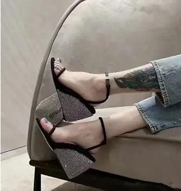 Ботинки и ботильоны: Alexander Wang lyuks kopya 1:1 Öıçülər 36,38,39 - Rəng: qara - Üst — 3