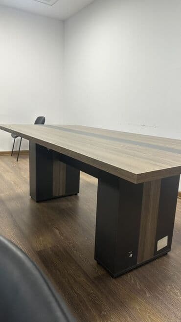 стол для конференций: Dördbucaq masa, Siyirməsiz, Teksturalı laminat — 3