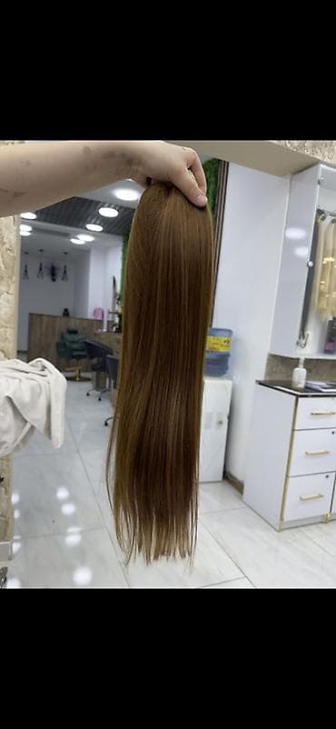 təbii saçın qiyməti: Qaynaq saçlar, Təbii, Yeni — 2