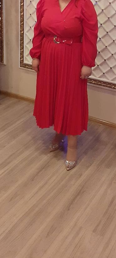 rezin şifon fasonlar: Şifon material 46 razmer don. belinin kemeride var yaxşı vəziyyətdədir — 5