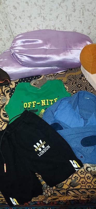 kosarkaske patike: Usaq geyimleri yay ve qis ucun 6,7yasa uygun olar mektebli salvarida — 7