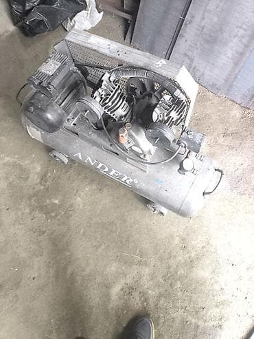 ANDER hava kompressoru işlək vəziyyətdədir,matorunu və kandensatrını