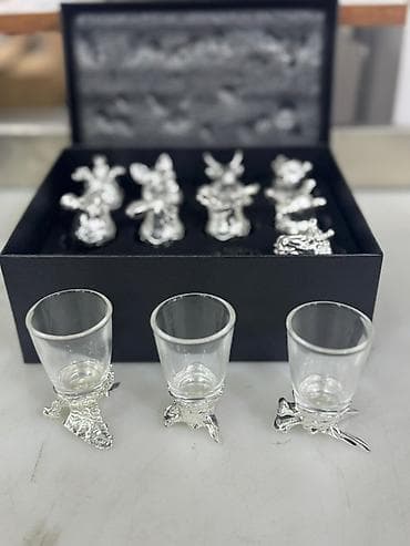 dibcek qablari: Rümkalar, Şüşə, 12 ədədli dəst — 4