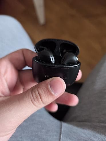 Qulaqcıqlar: İşlənmiş Simsiz (Bluetooth) Qulaqcıqlar, Borofone, rəng - Qara — 2