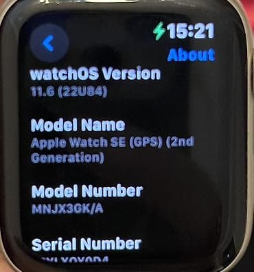 apple watch irşad: Smart saat, Apple, Suya davamlı — 4