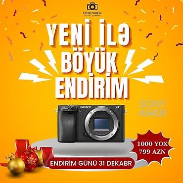 go pro camera: Sony A6400 Body — 1
