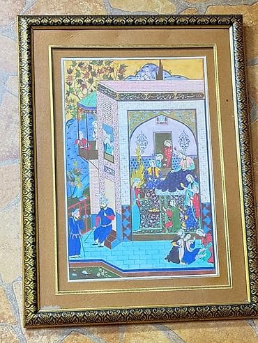 Картины и портреты: Çayxana obyekti üçün vəyaxud ev üçün olan əl işləməsi olan portretlər — 3