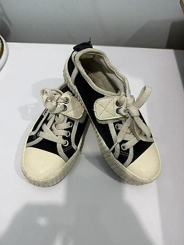 Боди: Uşaq krossovkası - Rəng: qara/ağ kontrast dizayn - Material: yuxarı — 1