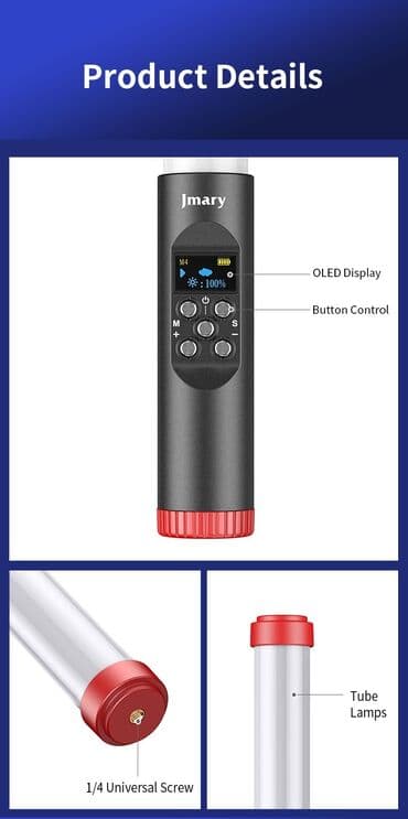 yupiter yp 333 hd: Jmary FM-128 RGB LED Çubuğu işıq axınının istiqamətini dəqiq seçməyə — 2