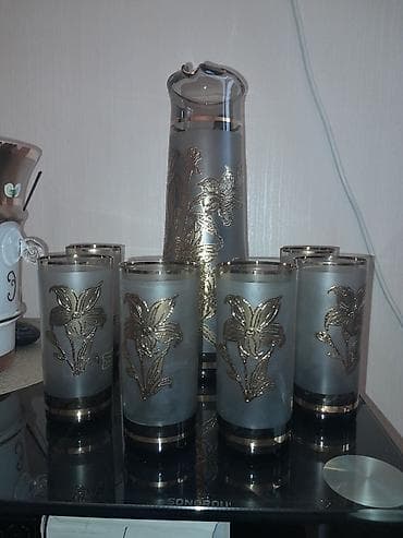 Egermann (Czech Republic) qraf və stəkan dəsti. - Brend: Egermann — 2