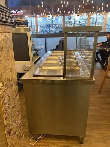 elekt: İsti yemək vitrin-bufeti (self-servis xətti) - Material: paslanmayan — 4