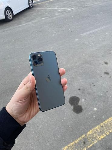 iphone rengleri: IPhone 11 Pro, 64 GB, Midnight, Barmaq izi, Face ID — 1