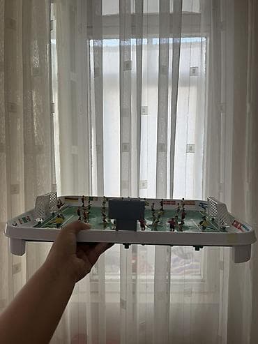 Masaüstü mini futbol oyunu - Kompakt stolüstü futbol meydançası — 2