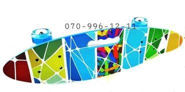 uşaqlar üçün tekerli krosovkalar: Pennyboard, Skateboard, Skate Skeytbord, Kaykay, Skeyt və — 2