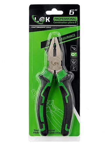 Alətlər: Kəlbətin – 6" - Ölçü: 6 düym - Tip: Combination pliers (tutma, bükmə — 1