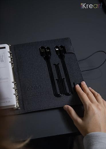 gün eynəyi: ✨ Bir məhsulda həm bloknot, həm powerbank, həm də kabel daşıyıcısı — 7