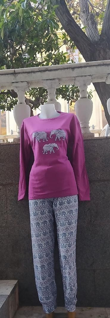 ev geyimler: 100 % pambıq kostyumlar S-2XL 14-18 azn L-4XL 17-22 azn Türkiyə — 1